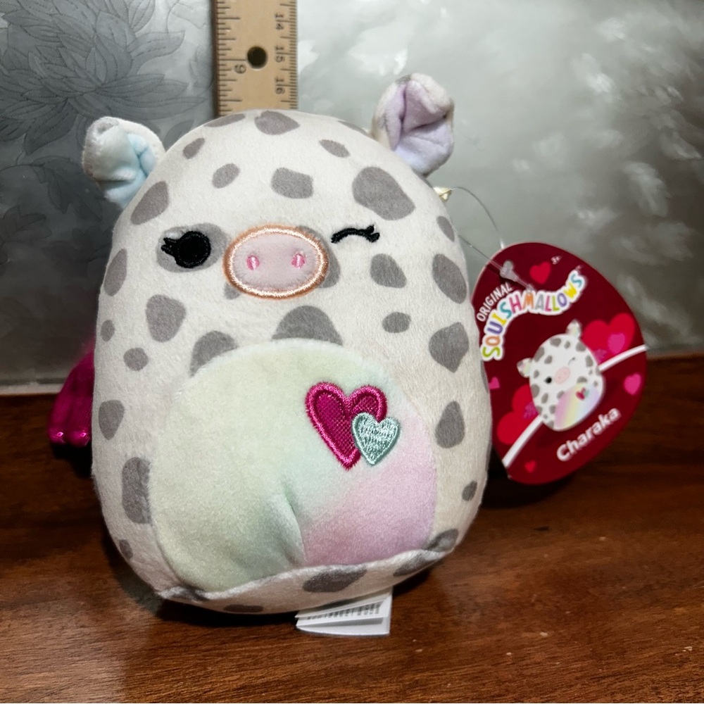 🔥 5/$25 Squishmallow - 5in - NWT - Charaka - Pig - Wings - #1